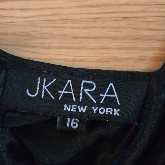 Vintage Y2K Whimsigoth Fairy Sheer Chiffon Beaded Asymmetrical Hem Dress 16 Hoco - Picture 7 of 12